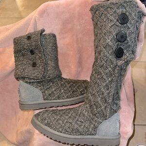 UGG AUSTRALIA Lattice Cardi boots